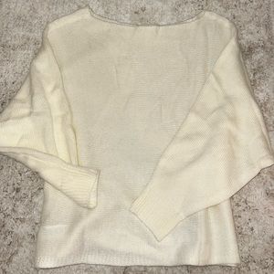 Off the shoulder sweater